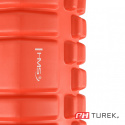 Hms fs103 33cm wałek fitness roller czerwony masaż