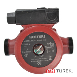 Pompa obiegowa cyrkulacyjna 25-80/180 Heat Heaters