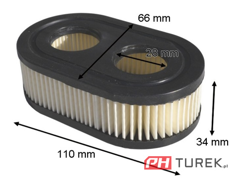 Filtr powietrza briggs stratton 550e 550ex 798452