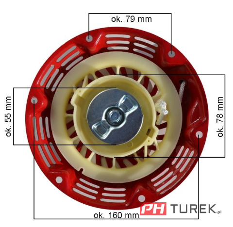 Szarpak starter rozrusznik honda gx120 gx160 168f