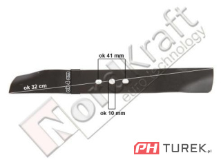 Nóż kosiarki 32 cm NAC le12-32-pb-5 le5812 sf7a113