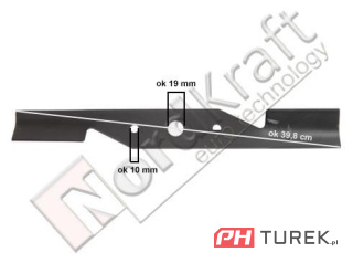 Nóż kosiarki 39,8 cm hortmasz ja1611 gy5000 8231