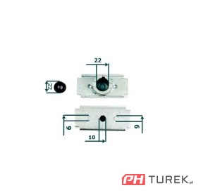 Mocowanie noża kosiarki adapter lp2720 ls1210 ls2040 ls46-139-hs-o all40139