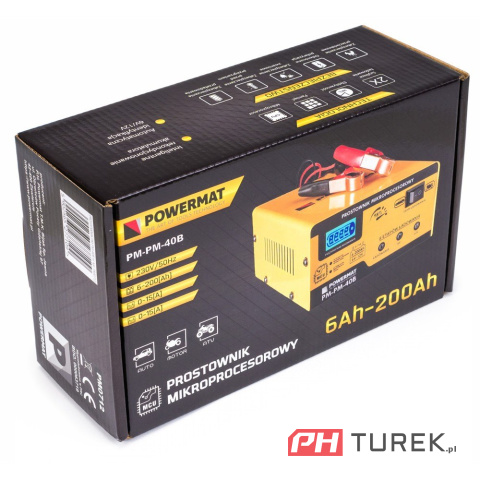 Prostownik elektroniczny ładowarka 6/12v 15a