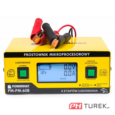 Prostownik elektroniczny ładowarka 6/24v 10a