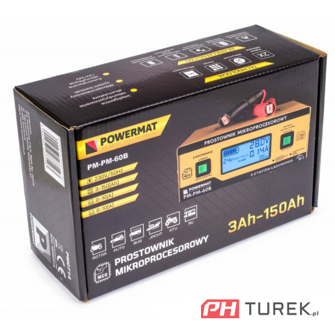 Prostownik elektroniczny ładowarka 6/24v 10a