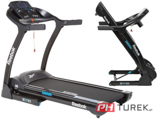 Reebok zr10 bieżnia 18km/h do 120kg pas 132 x 45cm