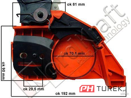 Obudowa hamulec NAC sps01-38 ge-cs38 3800 t38