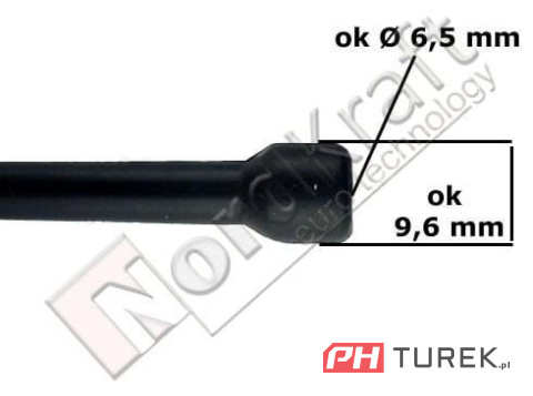 Przewód oleju piły pilarki 145mm wężyk