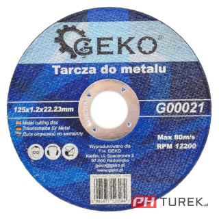 Zestaw 10szt tarcza tnąca do metalu 125 x1.2x22.23