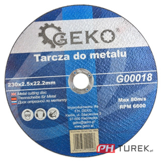 Zestaw 10szt tarcza tnąca do metalu 230 x2.5x22.2