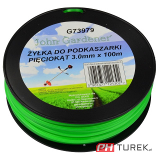 Żyłka tnąca kosy 3mm 100m pięciokątna g73979