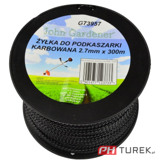 Żyłka tnąca kosy 2,7mm 300m karbowana g73957