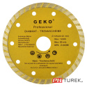 Geko tarcza diamentowa 125mm do betonu cegły turbo