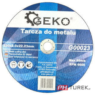 Zestaw 10szt tarcza tnąca do metalu 230 x2.0x22.2