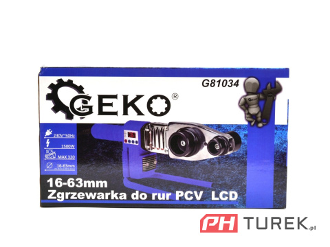 Zgrzewarka do rur pcv pp mocna lcd matryce 16-63mm