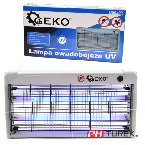 Lampa owadobójcza pro uv 30w na owady komary 300m2