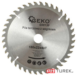 Tarcza widiowa do cięcia drewna 180 x 22 x 40t