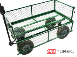 Wózek transportowy ogrodowy przyczepka 350kg geko