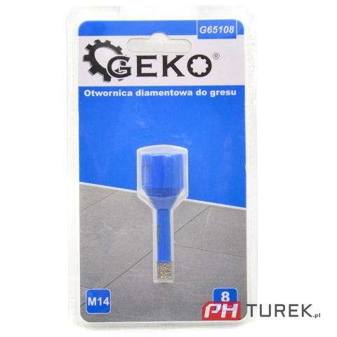 Korona otwornica gresu diamentowa 8mm wiertło