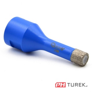 Korona otwornica gresu diamentowa 16mm wiertło