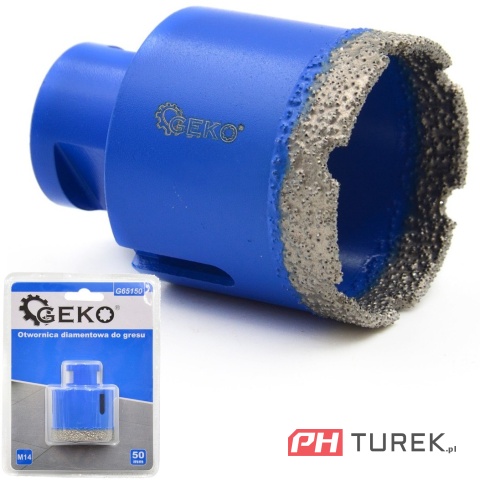 Korona otwornica gresu diamentowa 50mm wiertło