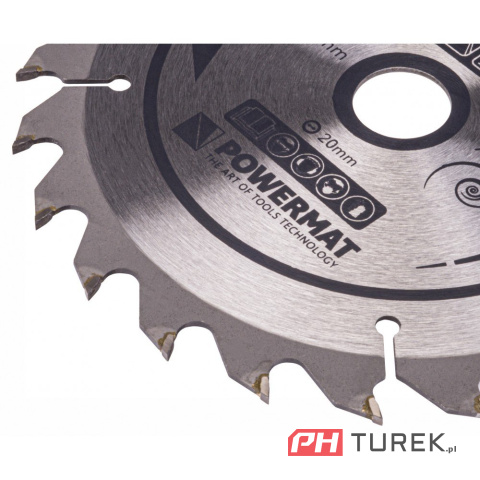 Tarcza widiowa drewna piły piła 160 x 20 mm 24z