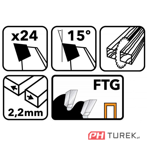 Tarcza widiowa drewna piły piła 160 x 20 mm 24z