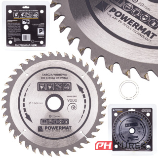 Tarcza widiowa drewna piły piła 160 x 20 mm 40z