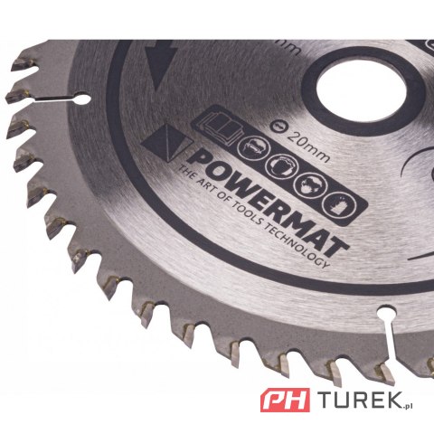 Tarcza widiowa drewna piły piła 160 x 20 mm 48z