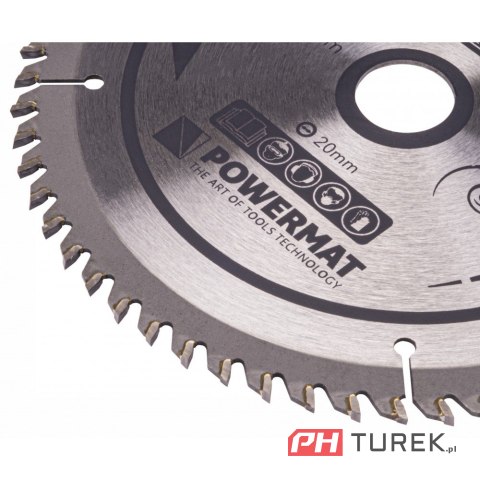 Tarcza widiowa drewna piły piła 160 x 20 mm 60z