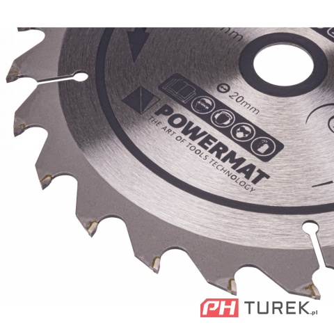 Tarcza widiowa drewna piły piła 185 x 20 mm 24z