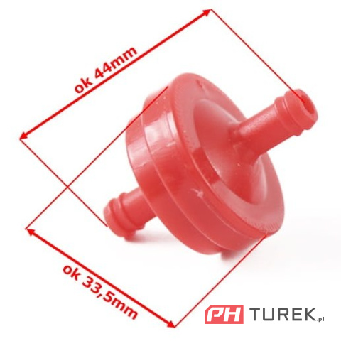 Filtr paliwa B&S czerwony kosiarki 298090 briggs