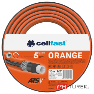 Wąż ogrodowy cellfast orange 15m 1/2" 5 warstw