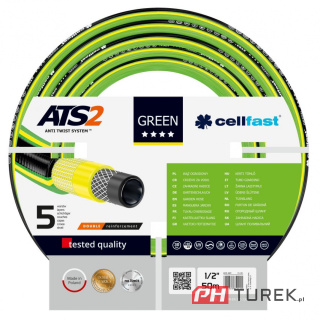 Wąż ogrodowy cellfast green ats2 50m 1/2" 5 warstw