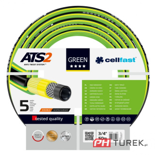 Wąż ogrodowy cellfast green ats2 50m 3/4" 5 warstw