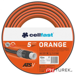 Wąż ogrodowy cellfast orange 10m 1" 5 warstw