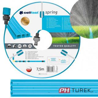 Wąż zraszający trzykanałowy spring 15 m cellfast