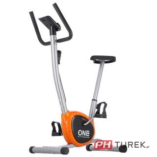 Rw3011 silver-orange rower mechaniczny one fitness