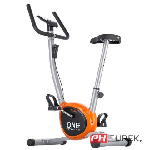 Rw3011 silver-orange rower mechaniczny one fitness