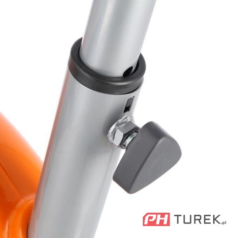 Rw3011 silver-orange rower mechaniczny one fitness