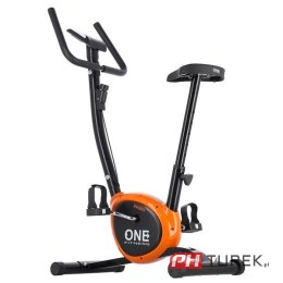 Rw3011 black-orange rower mechaniczny one fitness