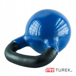 Hms knv 16 kg kettlebell pokryty winylem kula