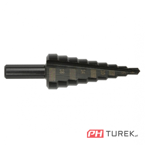 Wiertło stopniowe tytan 4 - 20mm geko g38561