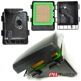 Kompletny filtr powietrza kosiarki z obudową t475