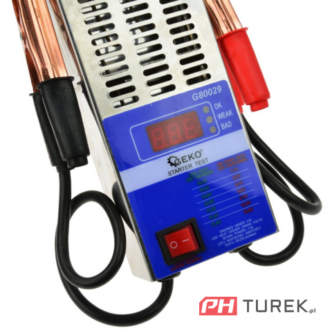 Tester oporowy miernik lcd akumulatorów 12v g80029