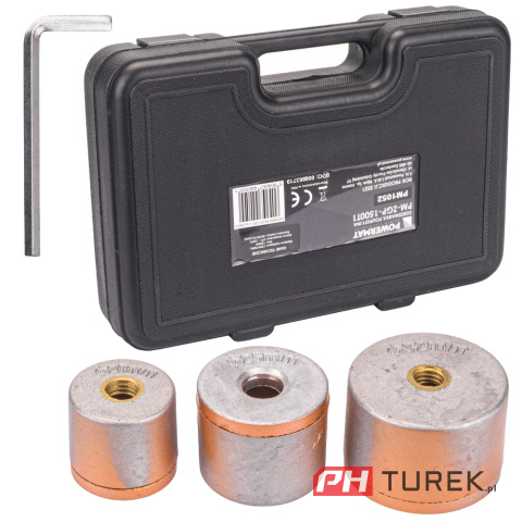 Zgrzewarka do rur pcv pp 1500w 3 matryce 20-32mm