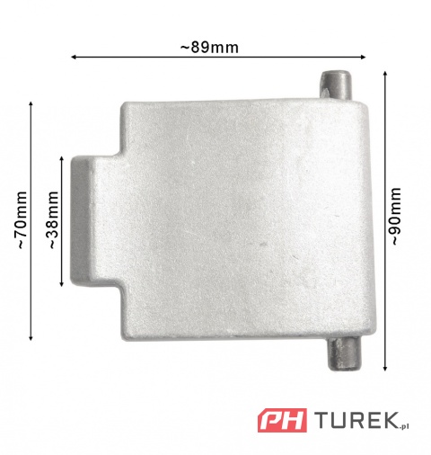 Docisk freza rozdrabniacza NAC LSG2512 SHE250-BOX LSG2506
