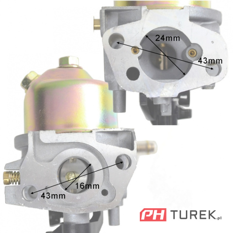 Gaźnik silnika loncin 1p65f lp3420 ls40-139 ls46