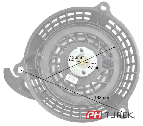 Rozrusznik szarpak kosiarki NAC ls56-196-jr